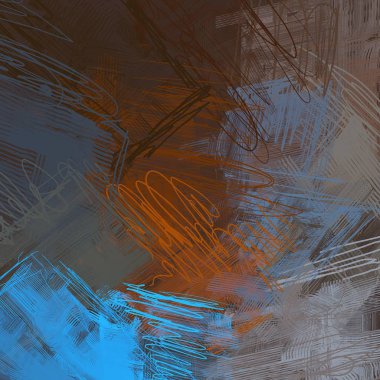 Farklı renk kalıplarına sahip soyut grunge arkaplanı 