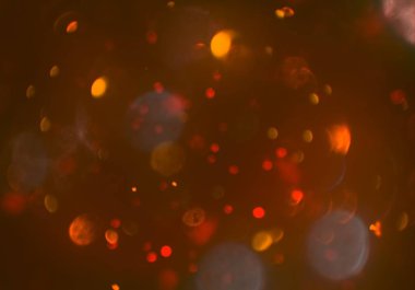 bokeh abstact arka plan ile galaksi