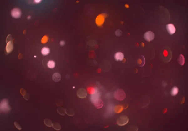 Galaxia Con Fondo Abstacto Bokeh — Foto de Stock