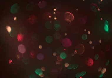 Bokeh ile soyut arkaplan