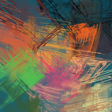 afiş tasarımı için soyut yaratıcı arka plan