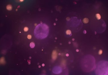 bokeh abstact arka plan ile galaksi