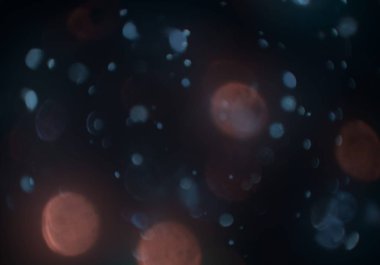 bokeh abstact arka plan ile galaksi