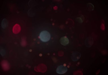 bokeh abstact arka plan ile galaksi