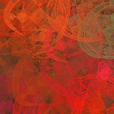 Kopya alanı ile soyut grunge desenli arkaplan