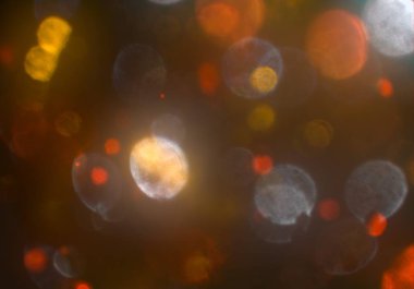 bokeh abstact arka plan ile galaksi