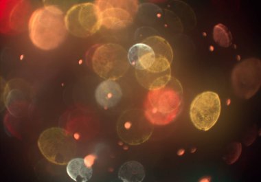 parlak bokeh ışıkları ile dijital duvar kağıdı 