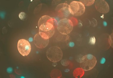 kopya alanı ile bokeh ışıkları dijital arka plan