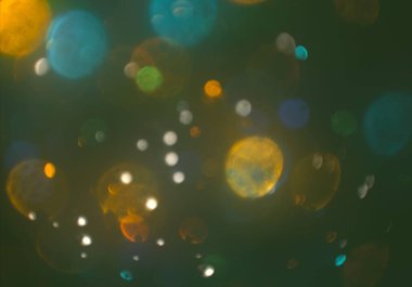 Bokeh ile soyut arkaplan