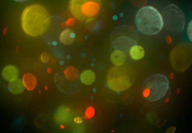 Bokeh ile soyut arkaplan