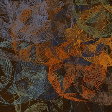 Sonbahar yapraklarının arkaplanı