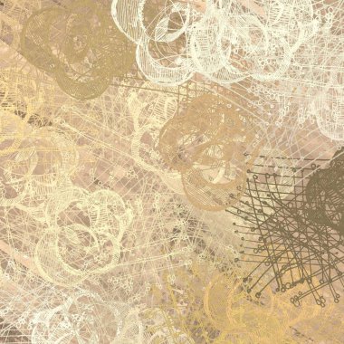 Kopya alanı ile soyut grunge desenli arkaplan