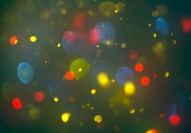 Bokeh ile soyut arkaplan