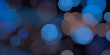 Bokeh ile soyut arkaplan