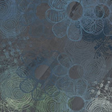 Kopya alanı ile soyut grunge desenli arkaplan