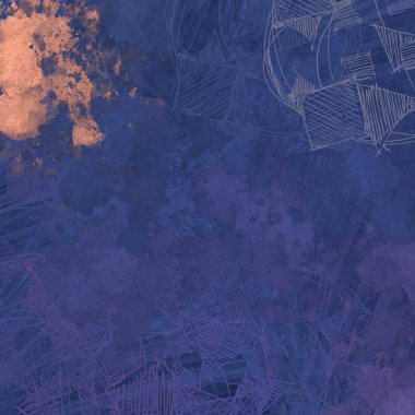 Kopya alanı ile soyut grunge desenli arkaplan