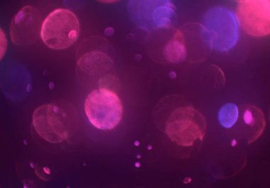 bokeh abstact arka plan ile galaksi