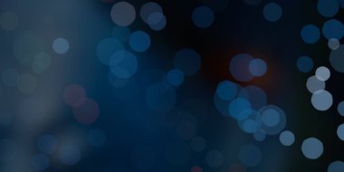 Bokeh çevreleri ile yapılan soyut sanatsal arka plan