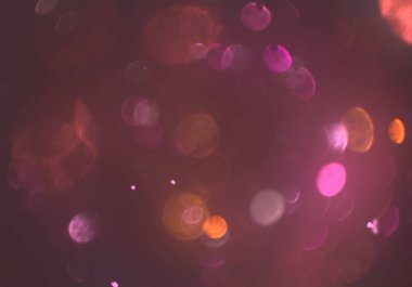 bokeh abstact arka plan ile galaksi