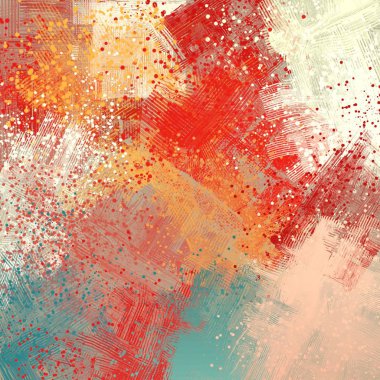 Farklı renk kalıplarına sahip soyut grunge arkaplanı