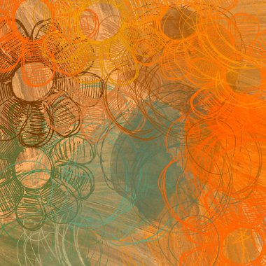 Kopya alanı ile soyut grunge desenli arkaplan