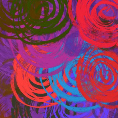 Kopya alanı ile soyut grunge desenli arkaplan