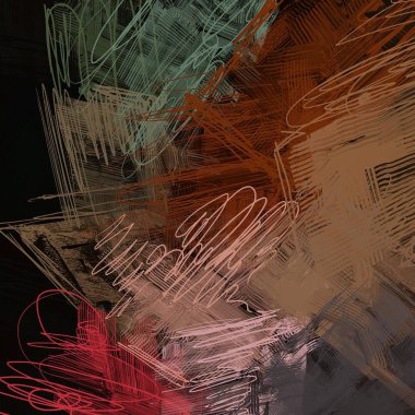 Farklı renk kalıplarına sahip soyut grunge arkaplanı