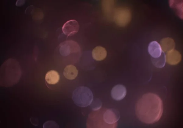 Papel Parede Abstrato Com Luzes Bokeh — Fotografia de Stock