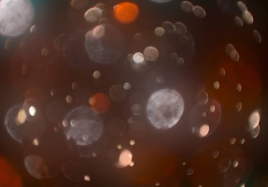 bokeh abstact arka plan ile galaksi