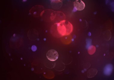 bokeh abstact arka plan ile galaksi