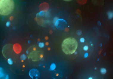 Bokeh ile soyut arkaplan