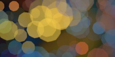 Bokeh ışıkları ile soyut arkaplan