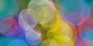 Bokeh ile soyut arkaplan