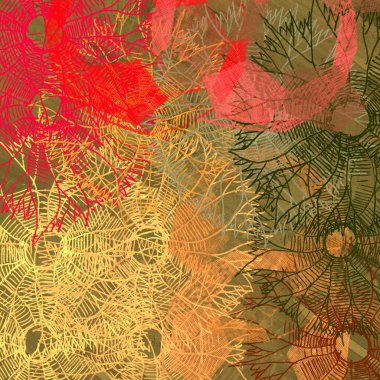 Kopya alanı ile soyut grunge desenli arkaplan