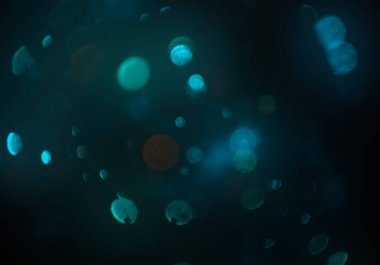 bokeh abstact arka plan ile galaksi