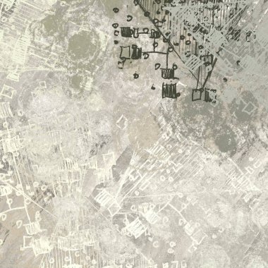 Kopya alanı ile soyut grunge desenli arkaplan