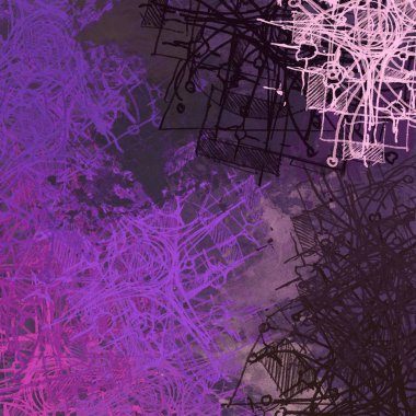 farklı renk desenleri ile soyut duvar kağıdı