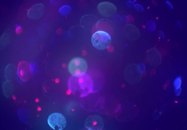 metin veya görüntü için alan ile bokeh arka plan