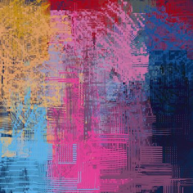 Farklı renk kalıplarına sahip soyut grunge arkaplanı