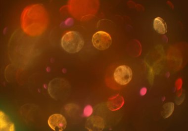 Bokeh ile soyut arkaplan