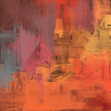 Farklı renk kalıplarına sahip soyut grunge arkaplanı