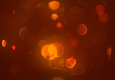 bokeh abstact arka plan ile galaksi