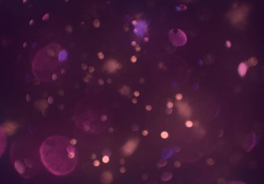 bokeh abstact arka plan ile galaksi