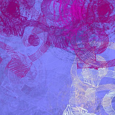 Kopya alanı ile soyut grunge desenli arkaplan