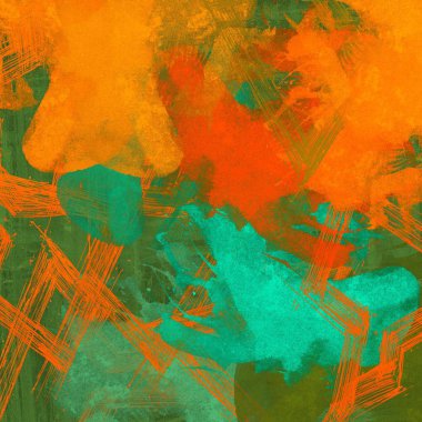 Kopya alanı ile soyut grunge desenli arkaplan