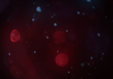 bokeh abstact arka plan ile galaksi