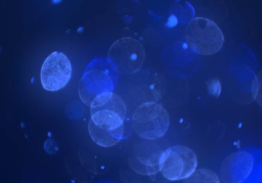 bokeh abstact arka plan ile galaksi