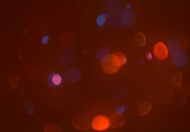 bokeh abstact arka plan ile galaksi