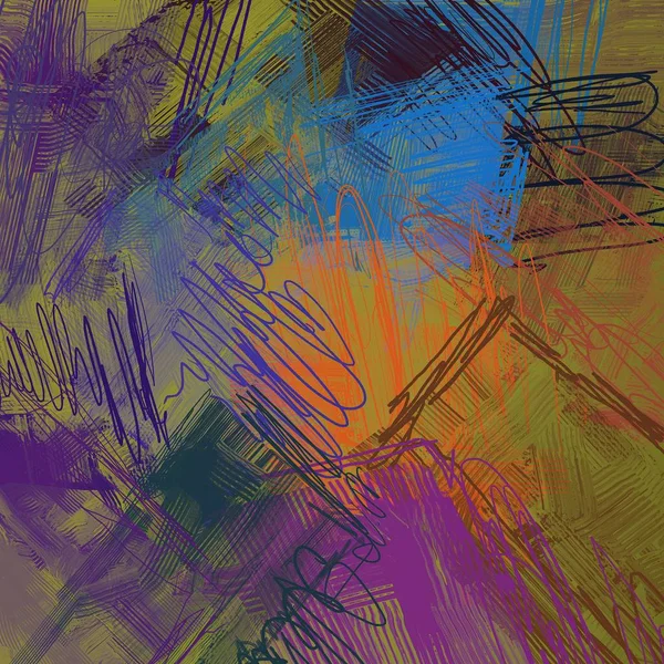 colorful fractal art background