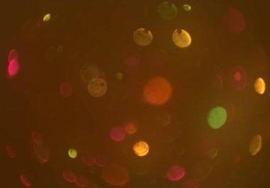 bokeh abstact arka plan ile galaksi